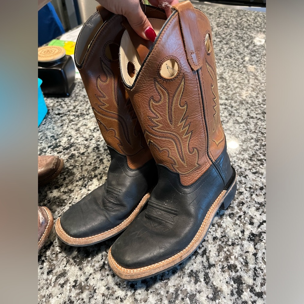 Old West cowboy boots